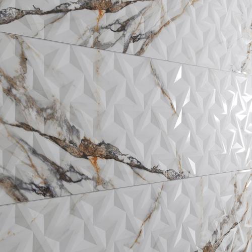 PORCELANITE DOS FIRENZE 1219 Calacatta Gold Rel Geo Ret