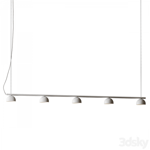 Blush Rail 5 Ceiling Lamp from Northern