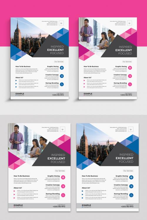 Corporate Flyer Layout - 467011369