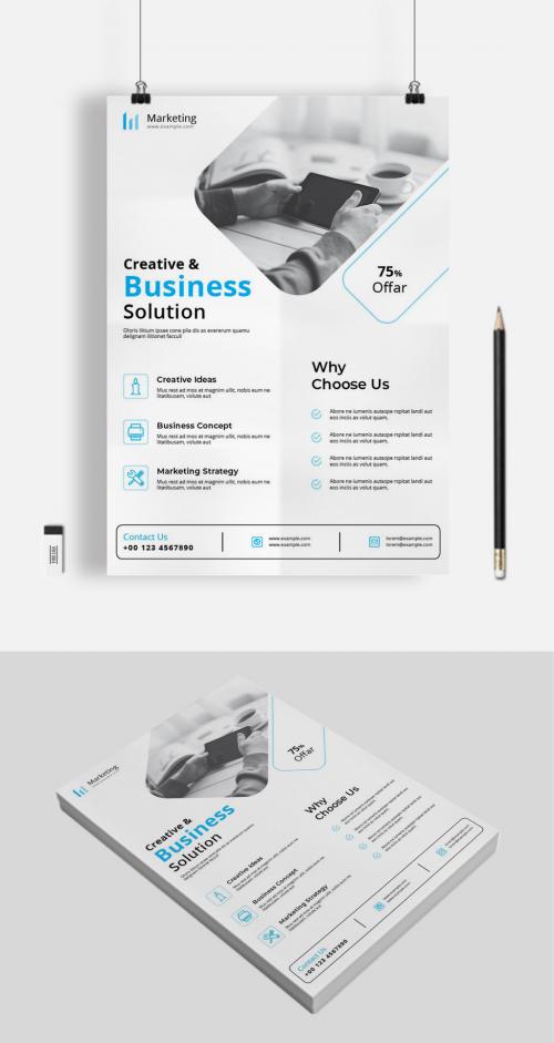 Clean Business Flyer - 467011404