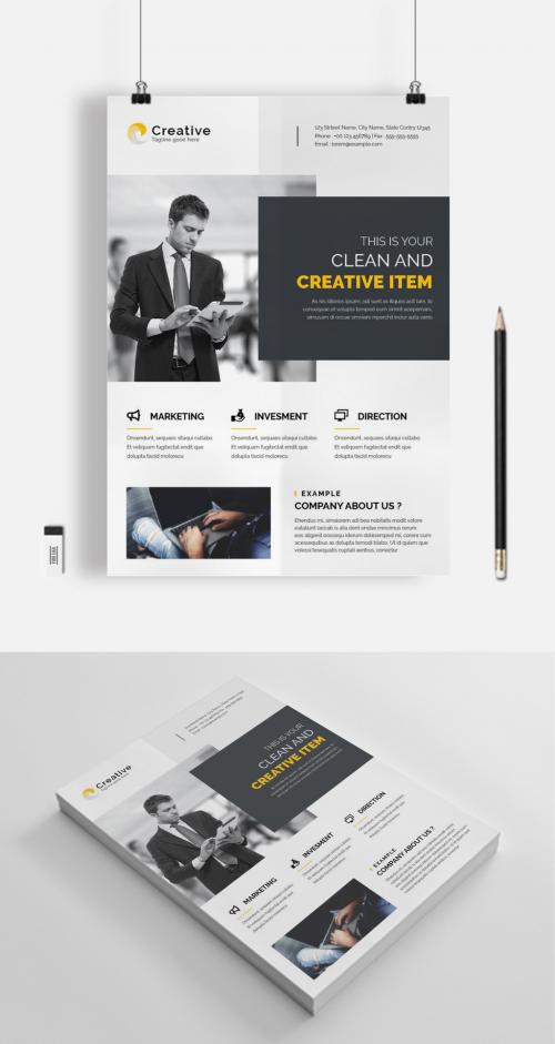 Corporate Business Flyer - 467011408