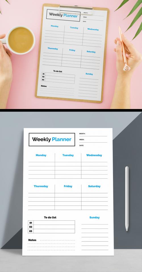 Weekly Planner Design - 467237315