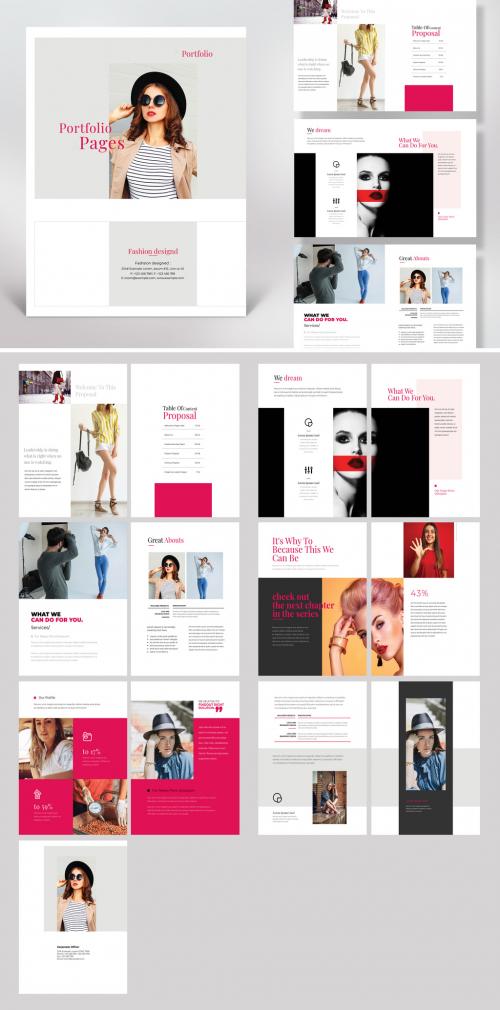 Portfolio Minimal Project Proposal Layout - 467237652