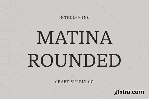 Matina Rounded 57M22VS