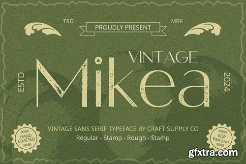 Mikea Vintage 2X76PTL