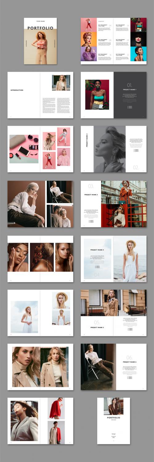 Print Portfolio Layout - 467449579