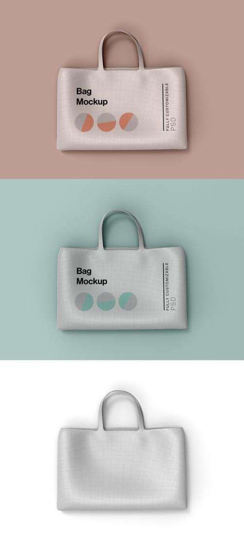 Front View of Bag Mockup - 468032137