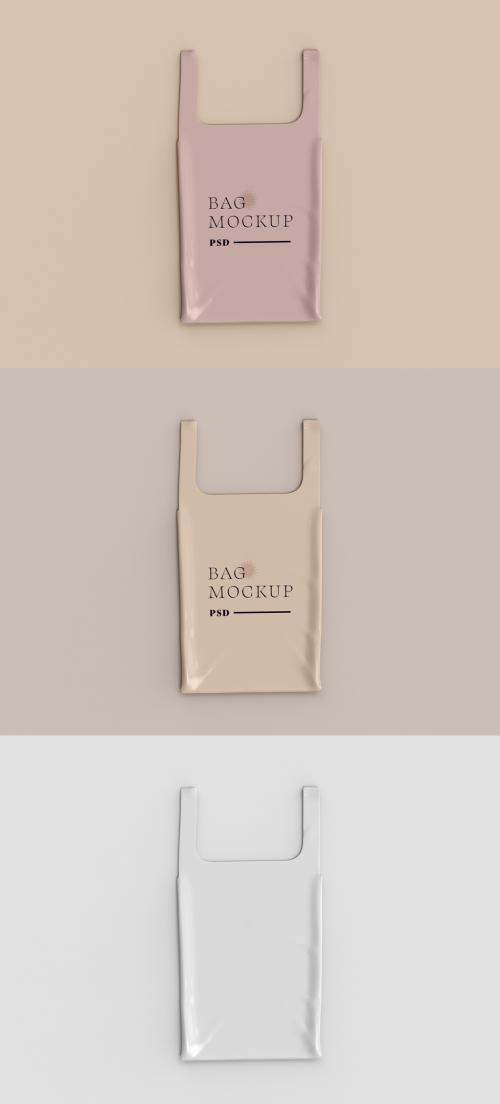 Top View of Bag Mockup - 468032145