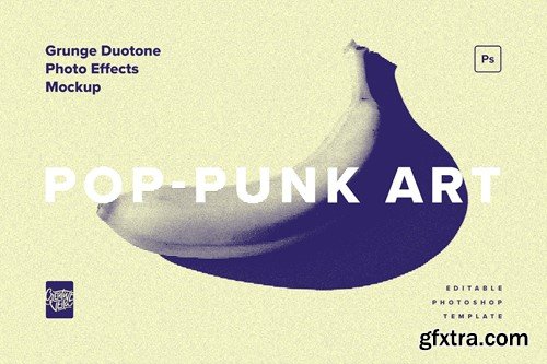 Grunge Duotone Photo Effects Pack AUETBX5