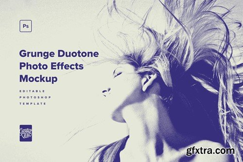 Grunge Duotone Photo Effects Pack AUETBX5