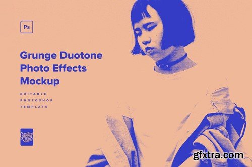 Grunge Duotone Photo Effects Pack AUETBX5