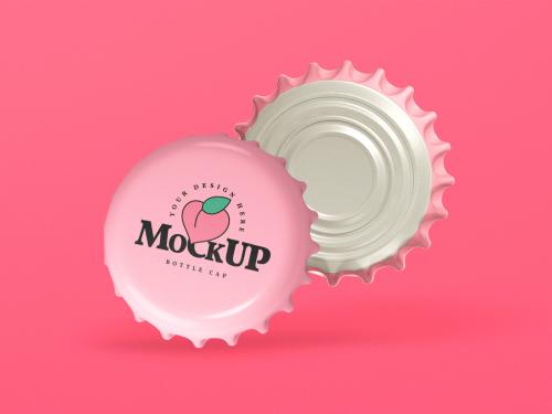 Bottle Cap Mockup - 468676385