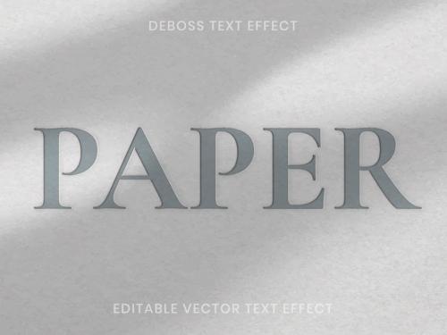 Deboss Text Effect Editable Layout - 468676407