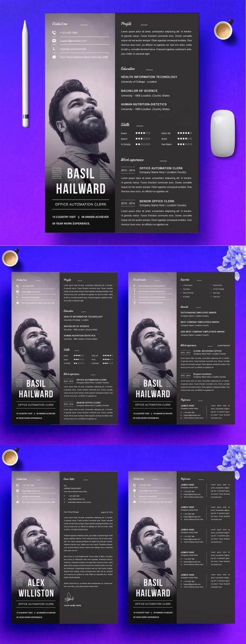 Minimalist Resume Layout - 468676482