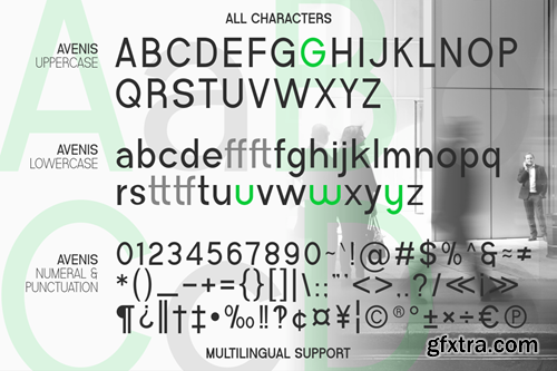 Avenis - Modern Sans Serif Familytype PJCMZGH