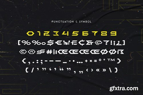 KAHF - Modern Futuristic Street Font UCEZLTG