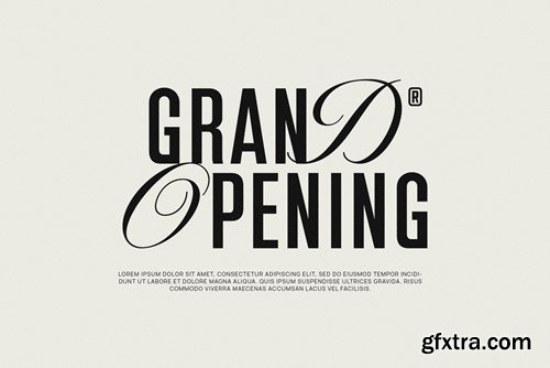 Glamer Sans Serif and Calligraphy Font Typeface TYF3G5E