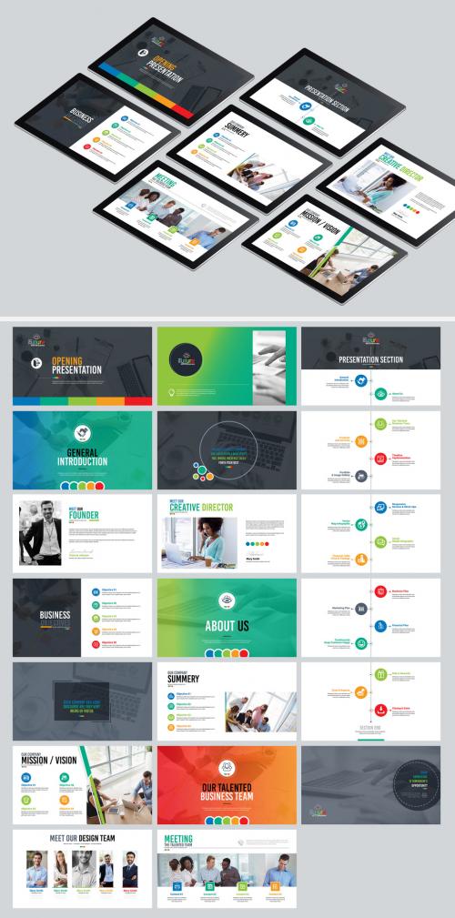 Minimalist Business Presentation Layout - 469582657