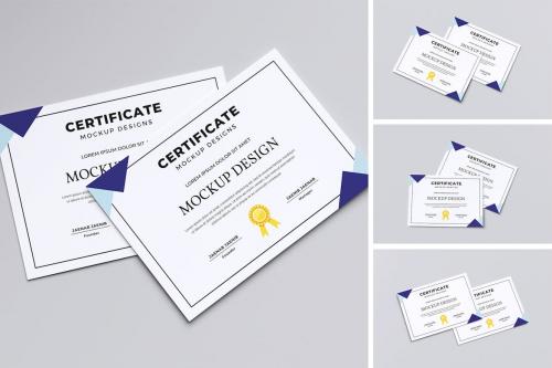 Certificate Mockup