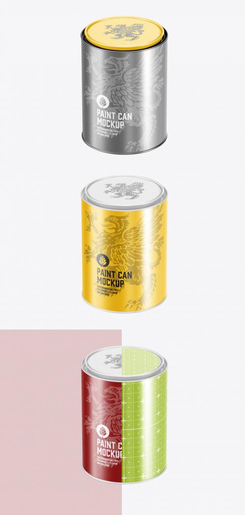 Paint Tin Mockup - 470002828