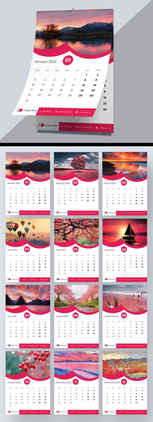 New Calendar Design 2022 - 470735304