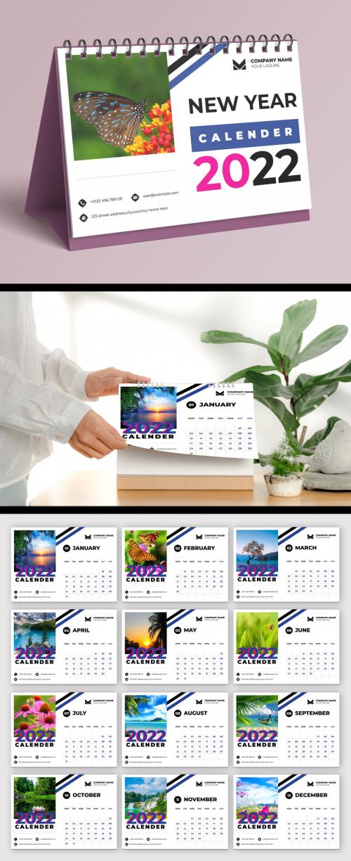 Calendar Layout Design 2022 - 470735307