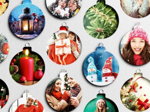 Christmas Collage Mockup - 470735440