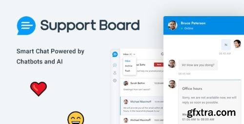 CodeCanyon - Chat - Support Board - OpenAI Chatbot - WP v3.6.9 - 20359943 - Nulled