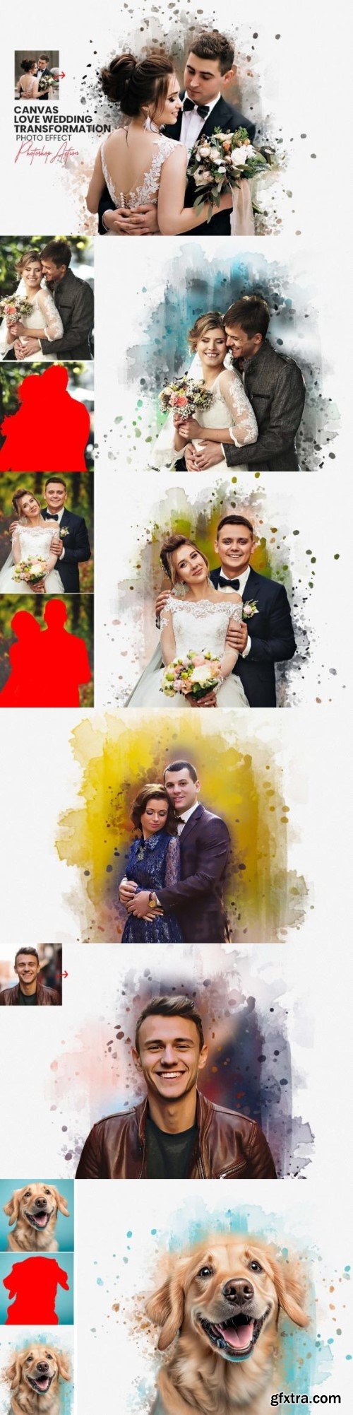 Canvas Love Wedding Transformation