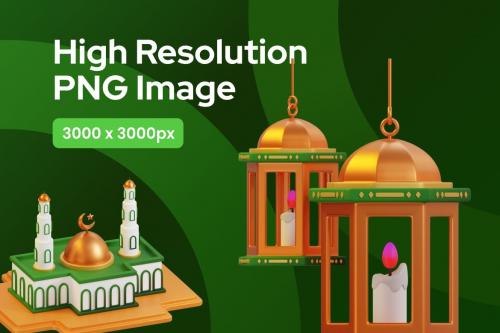 Ramadan Pack 3D Icon