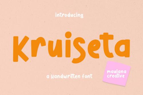 Kruiseta Handwritten Display Font