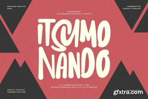 Itsumo Nando Display Font F6QSLU7