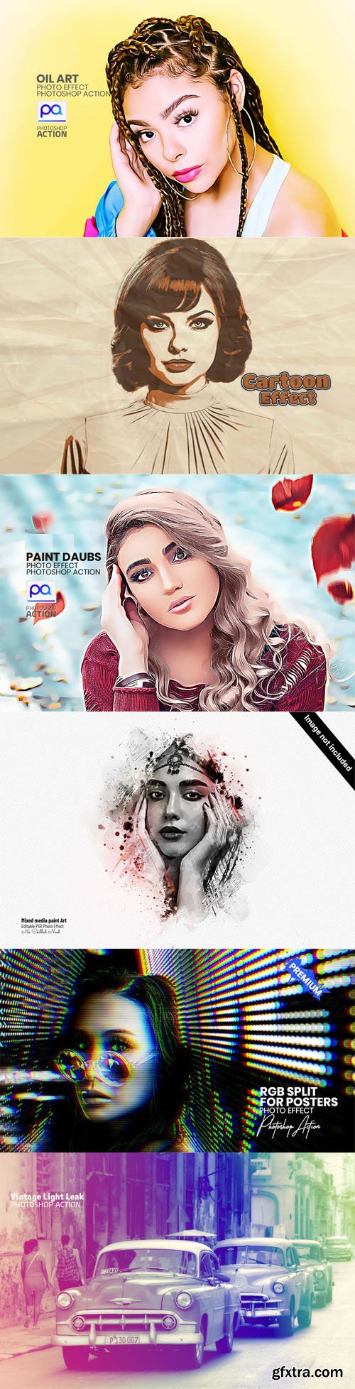 10 Best Photo Effects & Actions for Photoshop [Vol.1]