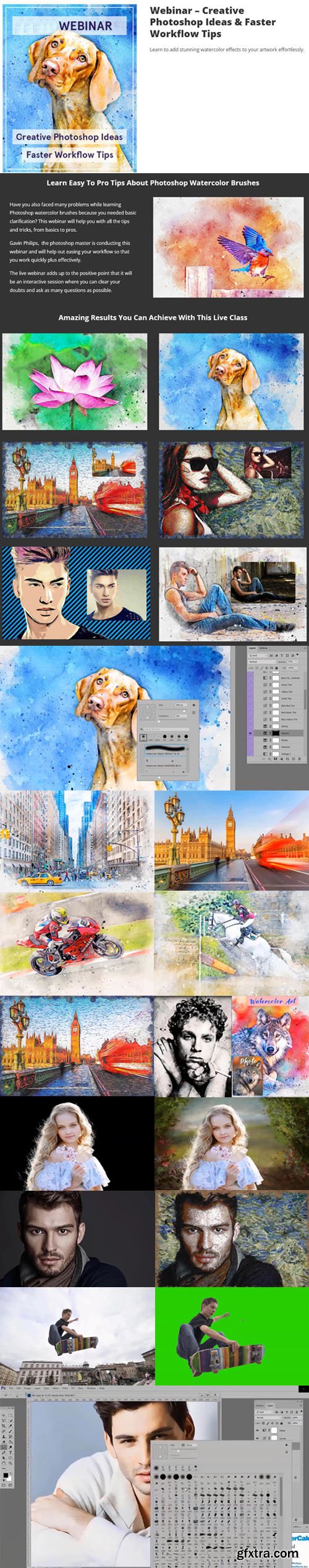 Webinar - Creative Photoshop Ideas & Faster Workflow Tips