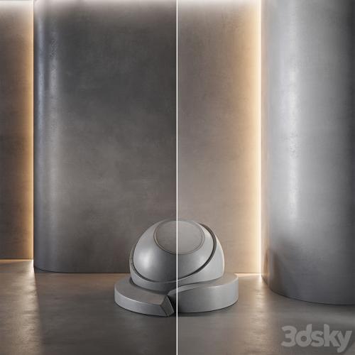 decorative plaster | Concrete set (seamless) | 34