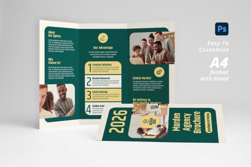 Morden Agency Trifold Brochure