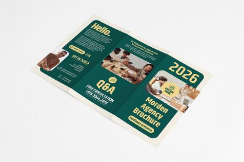 Morden Agency Trifold Brochure