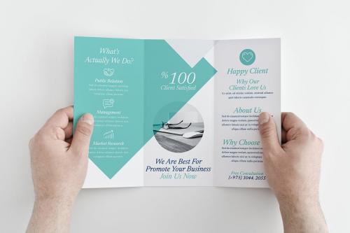 Modern Business Trifold Brochure