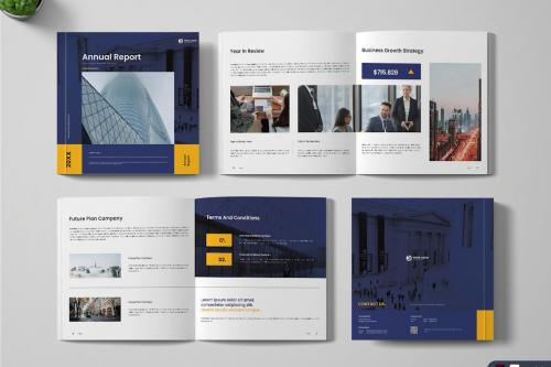 Annual Report Layout Template