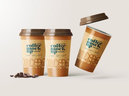 Take Away Cup Mockup - 472742078