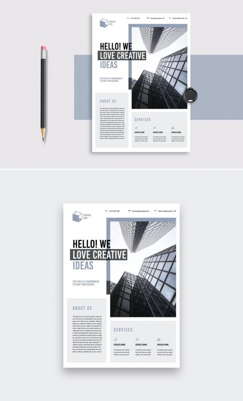 Minimal Creative Flyer - 472895257