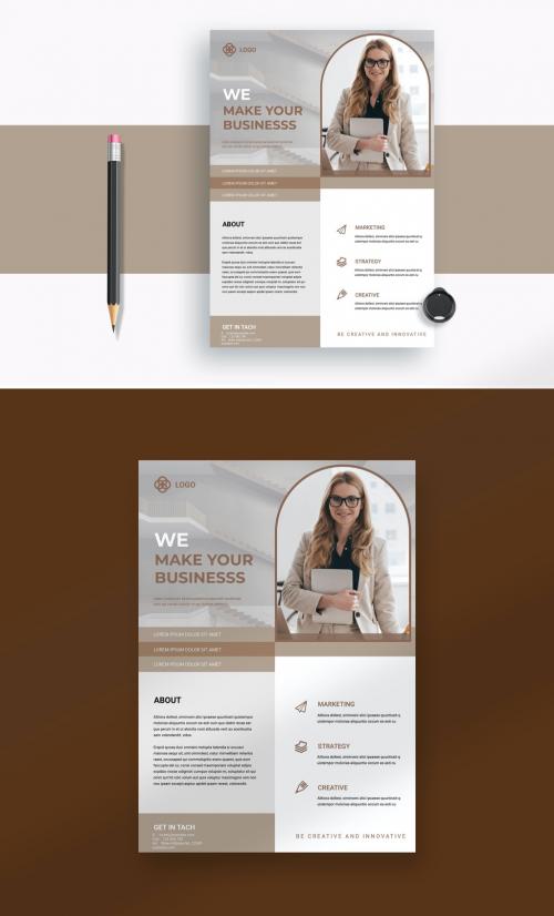 Business Flyer Layout - 472895265