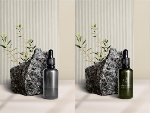 Editable Dropper Bottle Mockup - 472895804