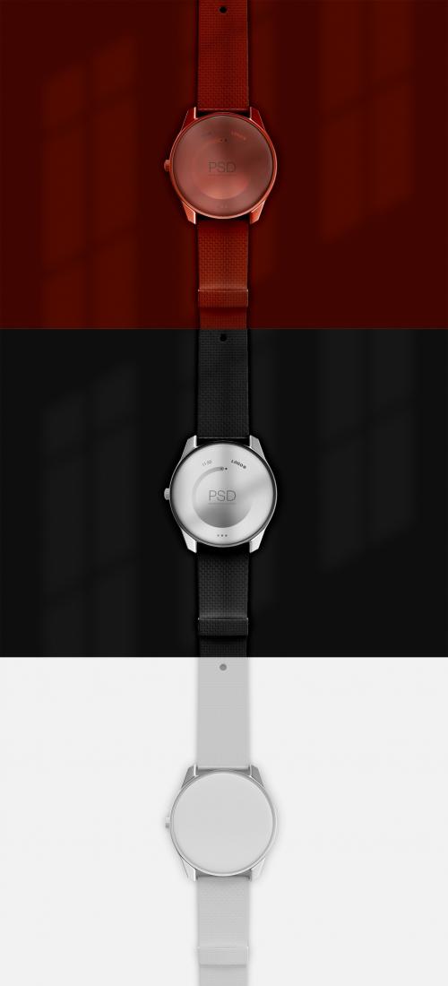 3D Front View of Smartwatch Mockup - 473154665