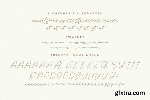 Qarlesya Modern Elegant script Font CHRDDFL