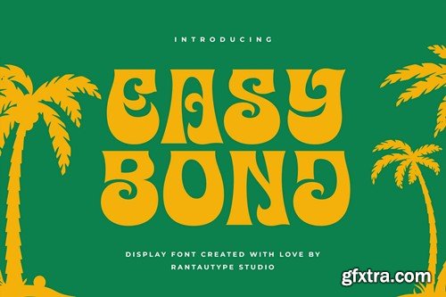 Easy Bond Display Font EJ4PPKG