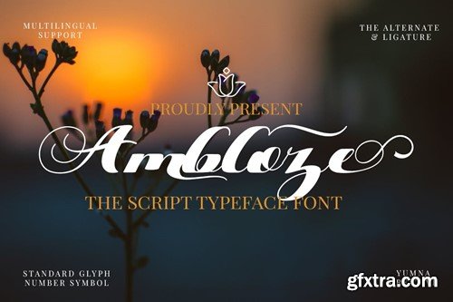 Ambloze Script - Retro Script Font PTL6WQR