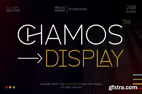 Chamos - Sans Serif Display Q67PQ33