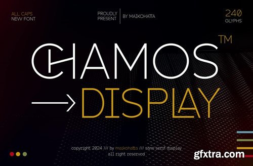 Chamos - Sans Serif Display Q67PQ33