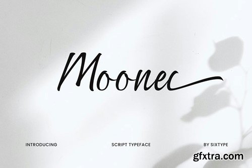 Moonel - Script Typeface J9VVMQ7